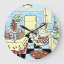 Search for funny kitchen clocks Retro