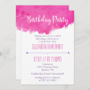 Search for paint splatter birthday invitations Trendy