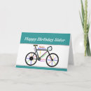 Search for bicycle birthday cards Biking