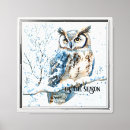 Search for christmas owl art Winter