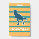 Search for dinosaure id badges T rex