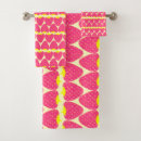 Search for bright pattern bath towels Retro