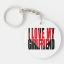Search for i love my girlfriend key rings Modern