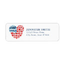 Search for american heart return address labels Cute