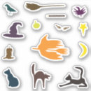 Search for the witch is in stickers Kids