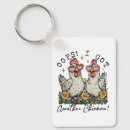 Search for funny chickens key rings Cute