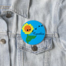 Search for sunflowers badges Whimsical