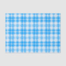 Search for blue white plaid tissue paper Pattern