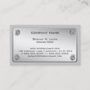 Search for metal plate business cards Industrial