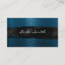 Search for blue metal business cards Chic