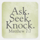 Search for knock stickers Faith
