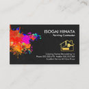 Search for wall painter business cards Handyman