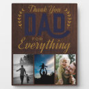 Search for thank you plaques Dad