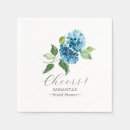 Search for blue hydrangea napkins Floral
