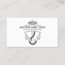 Search for nautical business cards Anchor