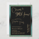 Search for cheers to 90 years invitations Party
