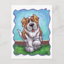 Search for st bernard postcards Cute