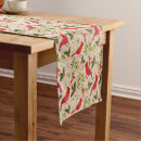 Search for red cardinal table runners Birds