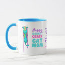Search for funny cat saying mugs Crazy