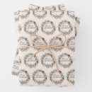 Search for christmas wreath wrapping paper Modern