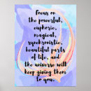 Search for law of attraction posters Universe