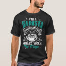 Search for café tshirts Barista