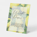 Search for late night diapers signs Watercolor