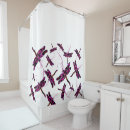 Search for purple and black shower curtains Whimsical