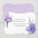 Search for hydrangea bridesmaid cards Watercolor