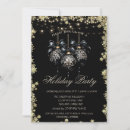 Search for black gold cocktail party invitations Stars