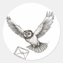 Search for white owls stickers For her