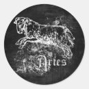 Search for vintage zodiac stickers Aries