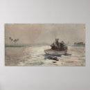 Search for palm tree watercolor art Boat