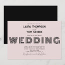 Search for types of wedding invitations Modern