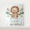Search for shower boy baby backdrops Lion