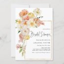 Search for romantic bridal shower invitations Watercolor