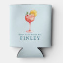 Search for bridal shower can coolers Watercolor