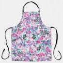 Search for purple flower aprons Bunch