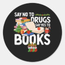 Search for no drugs stickers Red