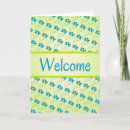 Search for welcoming cards Blue