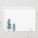 Search for blue trees note cards Modern