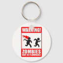 Search for zombie humour key rings Undead