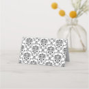 Search for damask place cards Elegant
