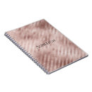 Search for rose gold stripes notebooks Chic