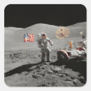 Search for moon landing stickers Astronaut