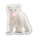 Search for funny polar bear stickers Cute