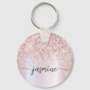 Search for name rose key rings Blush pink