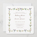 Search for hummingbird wedding invitations Green