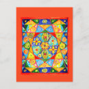 Search for kaleidoscopic patterns postcards Symmetry