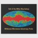 Search for universe wrapping paper Milky way
